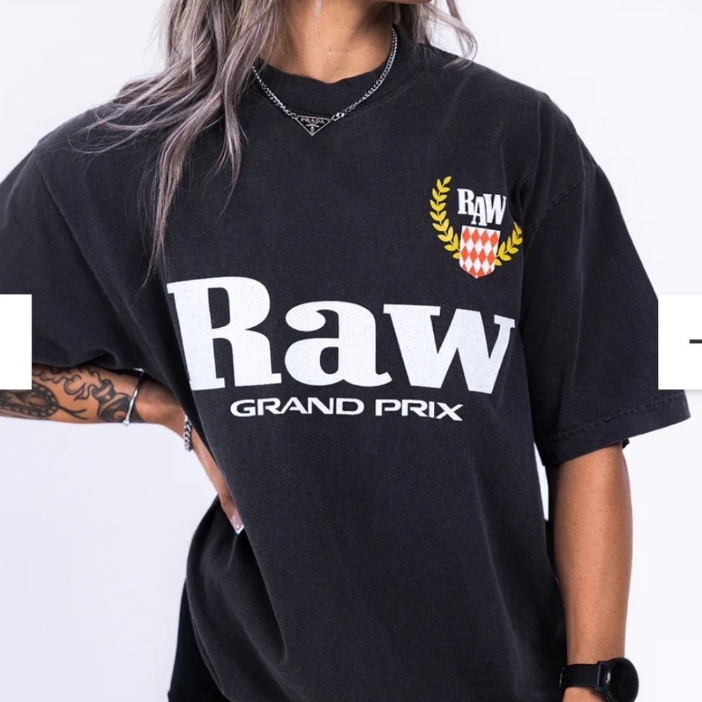 Raw Nutrition Grand Prix shirt. Large. Never worn. Cbum.